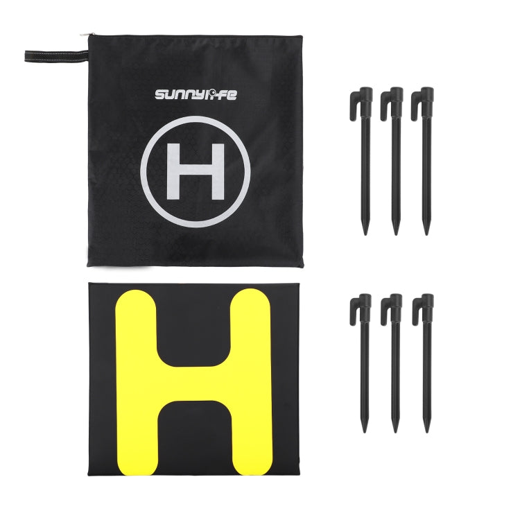 Sunnylife TJP10 110cm Hexagonal Double-Sided Folding With Ground Spikes Drone Universal Apron, 110cm Sunnylife TJP10 110cm Hexagonal Double-Sided Folding With Ground Spikes Drone Universal Apron, 110cm